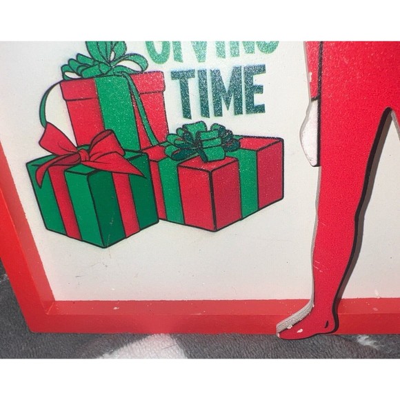 New original Elf on the Shelf Christmas tabletop/ picture Boy "Gift Giving time" - Picture 8 of 8